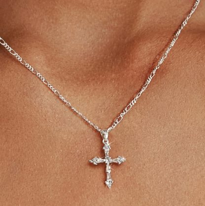 Rooted In Faith Cross Necklace