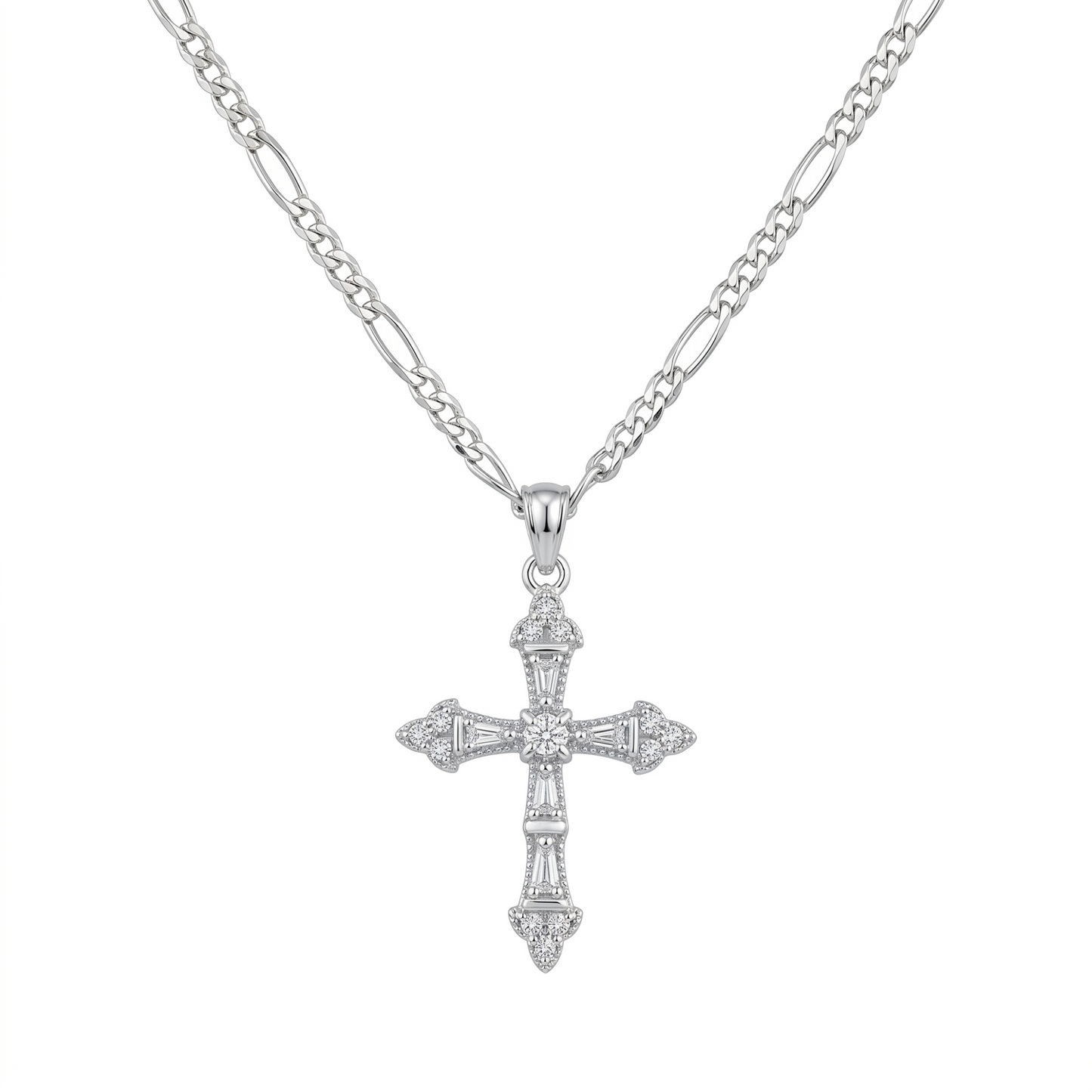 Rooted In Faith Cross Necklace